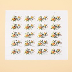 2018 US Wedding Love Flourishes Forever Postage Stamps