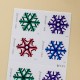 2015 US Geometric Snowflakes Forever Postage Stamps