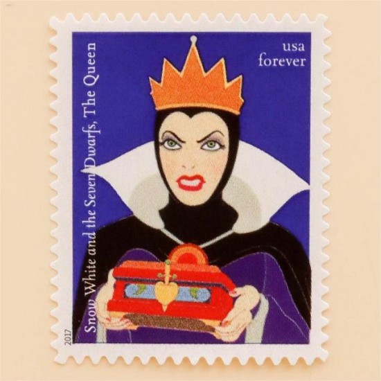 2017 US Disney Villains Forever Stamps