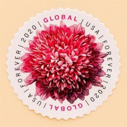 2020 US Global Chrysanthemum Forever Stamps