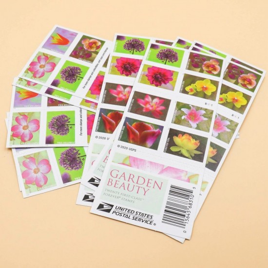 2021 U.S. Garden Beauty Forever Postage Stamps