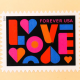 US 2021 Love Forever Stamps Wedding