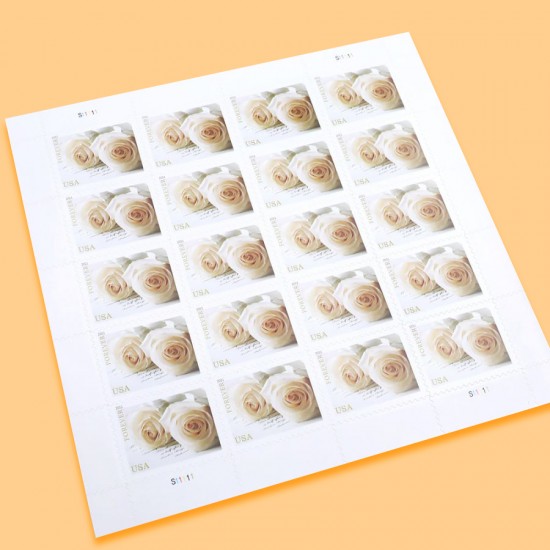 2011 US First-Class Forever Stamp - Wedding Roses