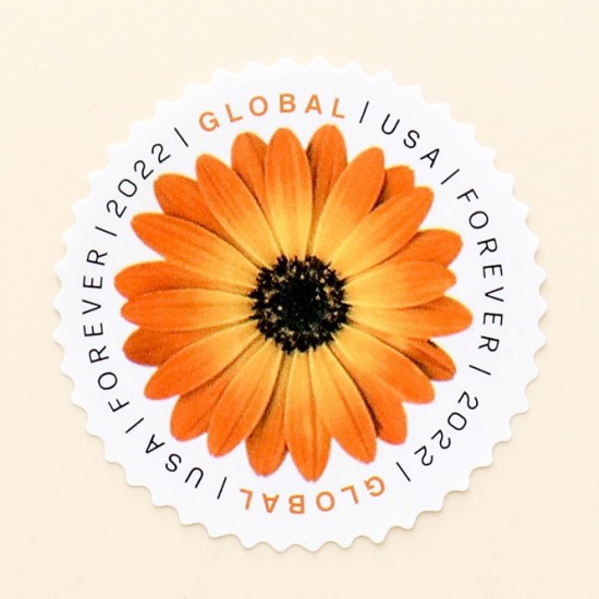 2022 US Global African Daisy Forever Stamps