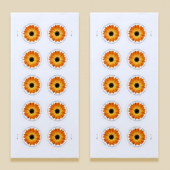 2022 US Global African Daisy Forever Stamps